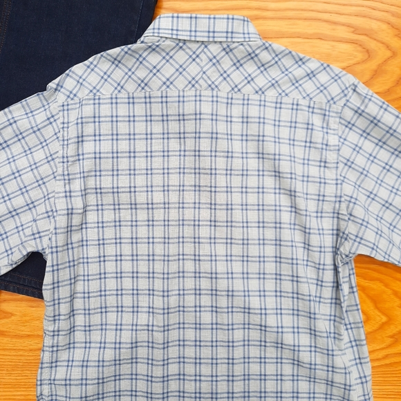 NEW Billy Reid Plaid Casual Button Up Shirt NWOT - Picture 9 of 12